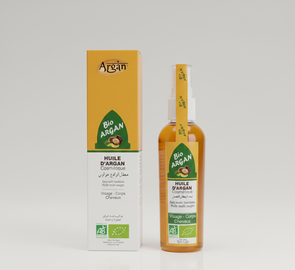 Pure Moroccan Argan Oil – Organic Cold-Pressed - زيت الأرجان المغربي الأصلي