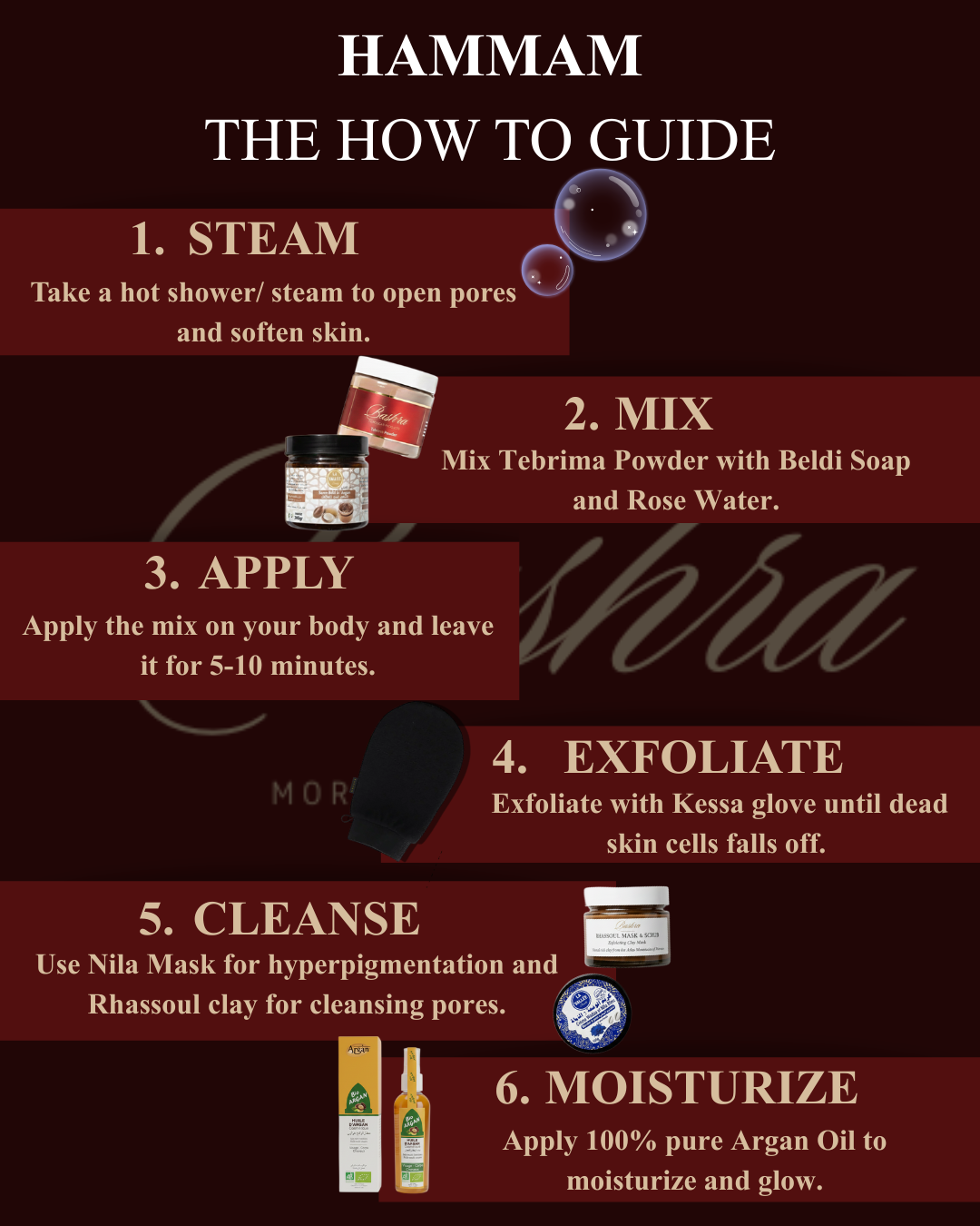 Authentic Moroccan Exfoliating Glove | Deep Cleansing & Skin Renewal - الليفة المغربية الأصلية | تقشير عميق وتنظيف فعال للبشرة