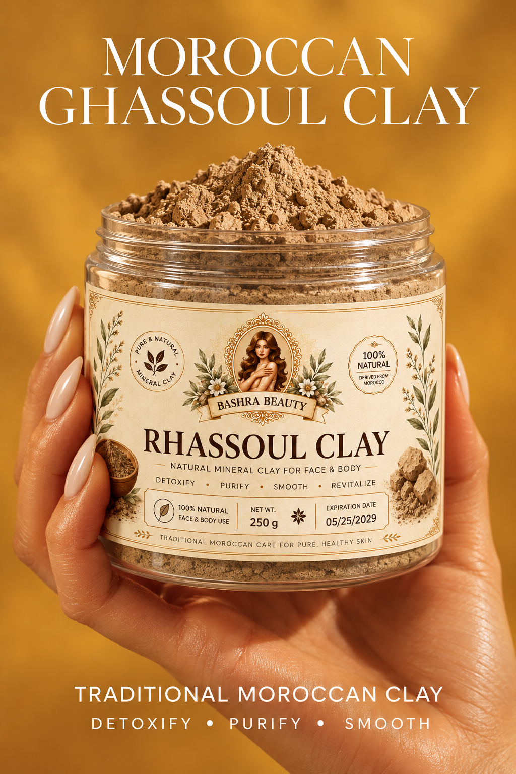 Ghassoul Clay Powder